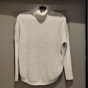 Michael Kors Light Gray Turtleneck Sweater